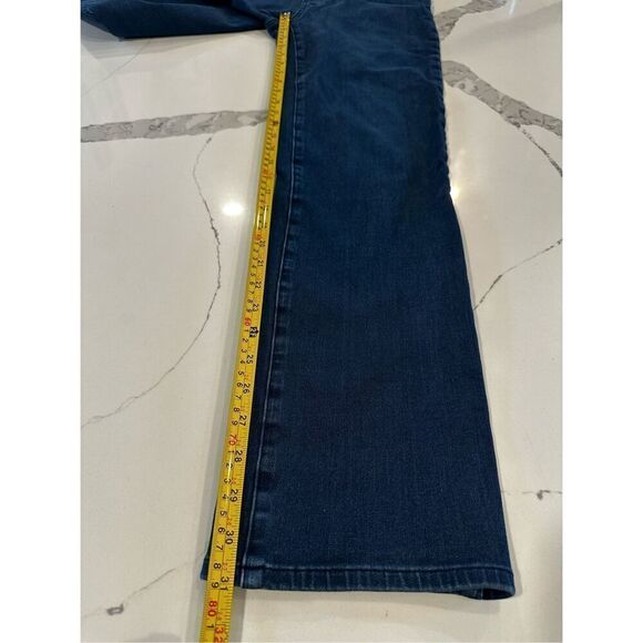 Betabrand Signature Mid-Rise Denim Dark Wash Women’s Sz L Long - Picture 5 of 7